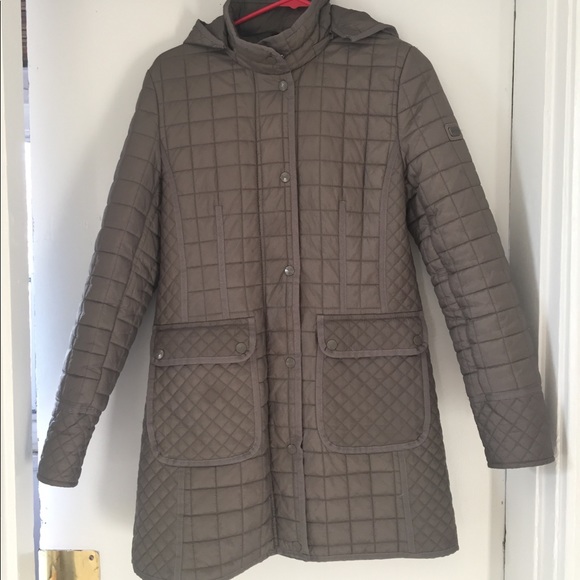Dkny quilted coat Clearance